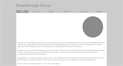 Desktop Screenshot of danesborough.org.uk